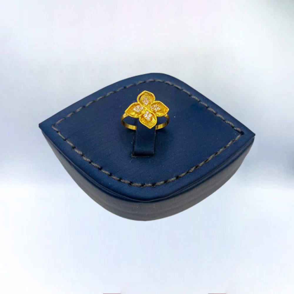 خاتم ذهب عيار 21 الوزن 1.50 جم