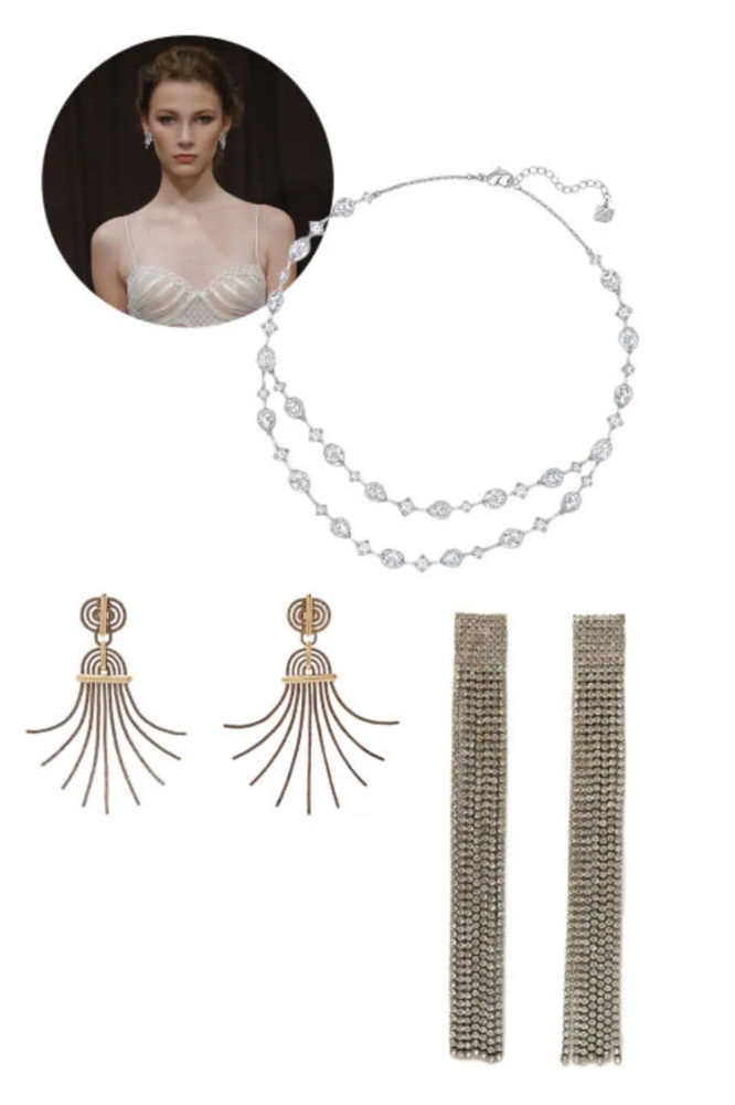 تنسيق الاكسسوارات مع الفساتين