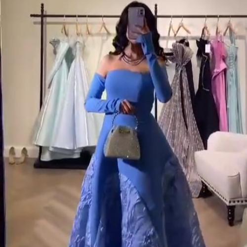 فستان سهرة خامة باربي