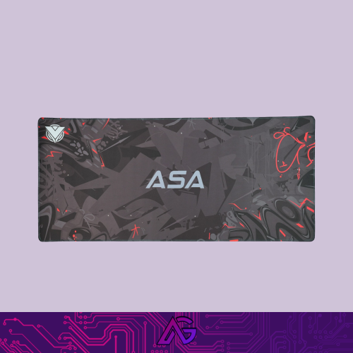 ماوس باد – MOUSE PAD ASA GRAFFITI 9040 – BLACK