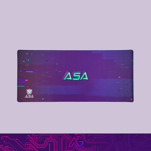 ماوس باد – MOUSE PAD ASA GAMING 9040 – PURPLE