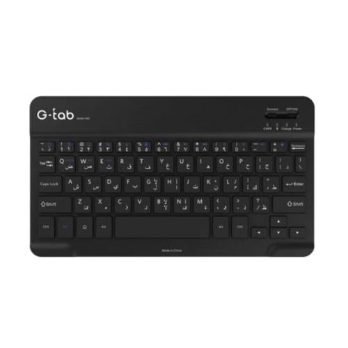 لوحة مفاتيح G-Tab Bluetooth CK2 Max - لون الأسود