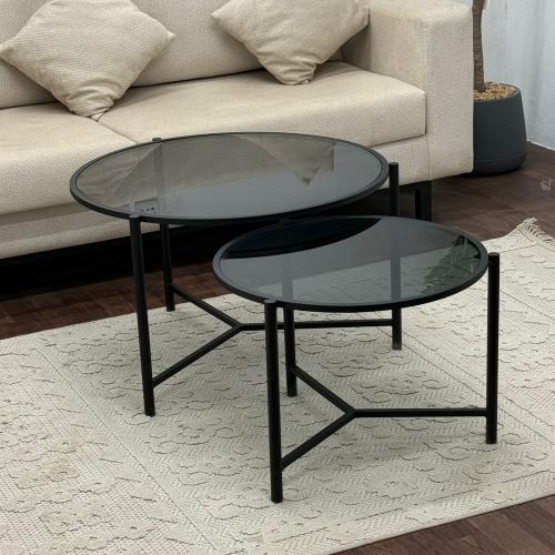 طواتين متداخلتين  سطح زجاج