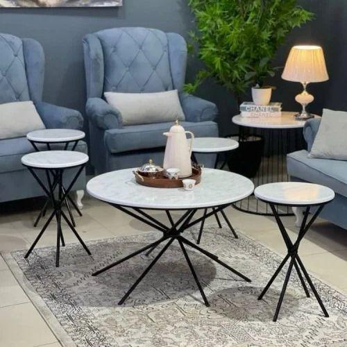 طقم طاولات ضيافه   5 حبه