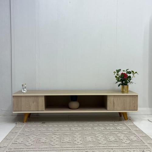 طاوله بلازما 160*40 سم لون بيج