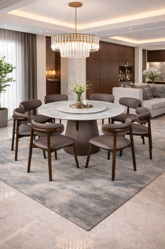 طاولة طعام رخام  كرسي