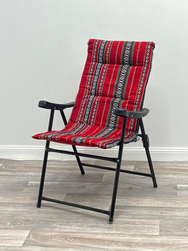 كرسي قابل للسفط قماش سدو