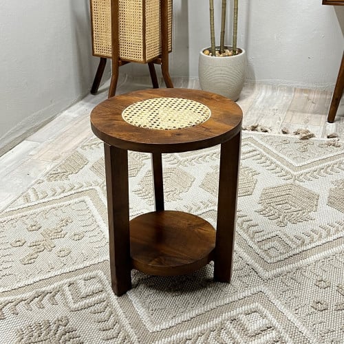 طاوله خدمه راتان