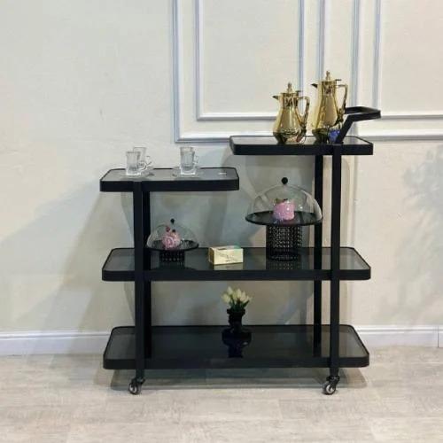 عربيه تقديم 4 دور زجاج اسود