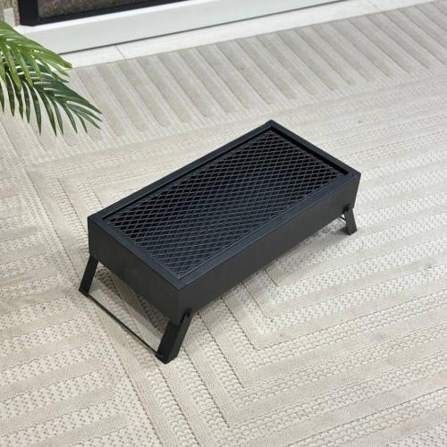 منقل صاج كامل رجل مسفط ارضي سطح شبك