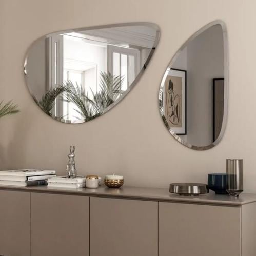 مراية جداريه 2حبه