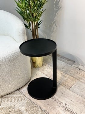 طاوله خدمه اسود صاج