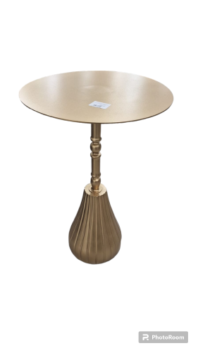 طاوله خدمه حديد ذهبي