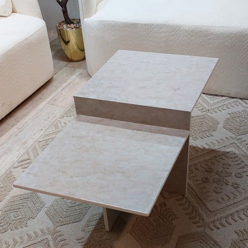 طاوله وسط بديل الرخام