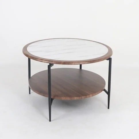 طاوله ضيافه خشب  القطر  100سم