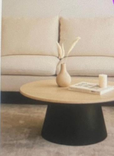 طاوله مفرد حديد  سطح بديل الرخام