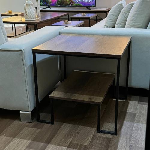 طاوله جانبيه خشب