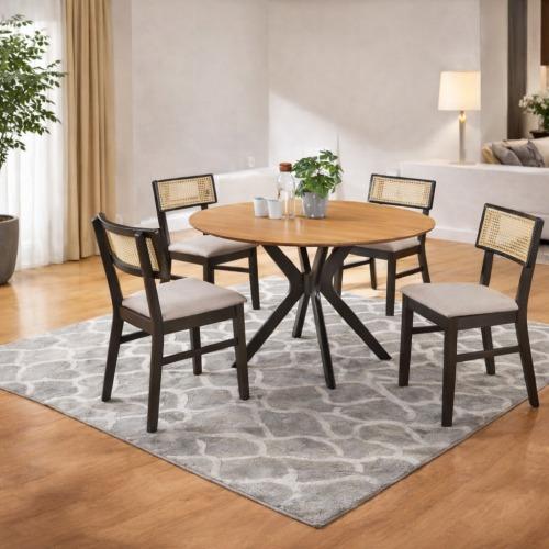 طاولة طعام 4 كراسي