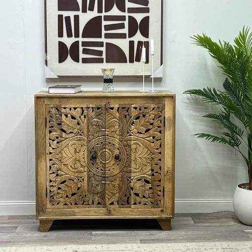 مدخل خشب طبيعي حفر 2 ابواب