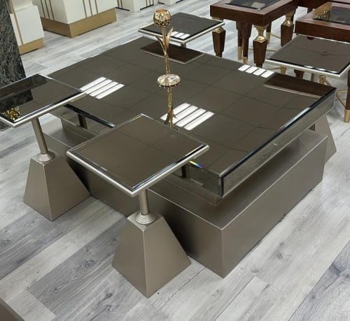 طقم طاولات ضيافه 4خدمات