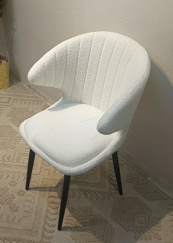 كرسي تسريحه قماش بوكليه