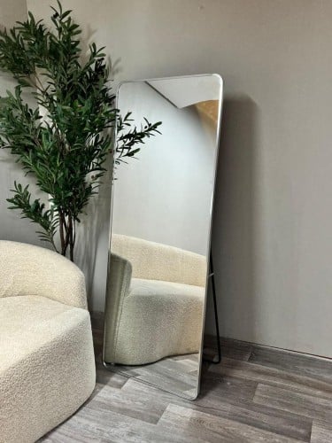 مرايه ايطار  فضي