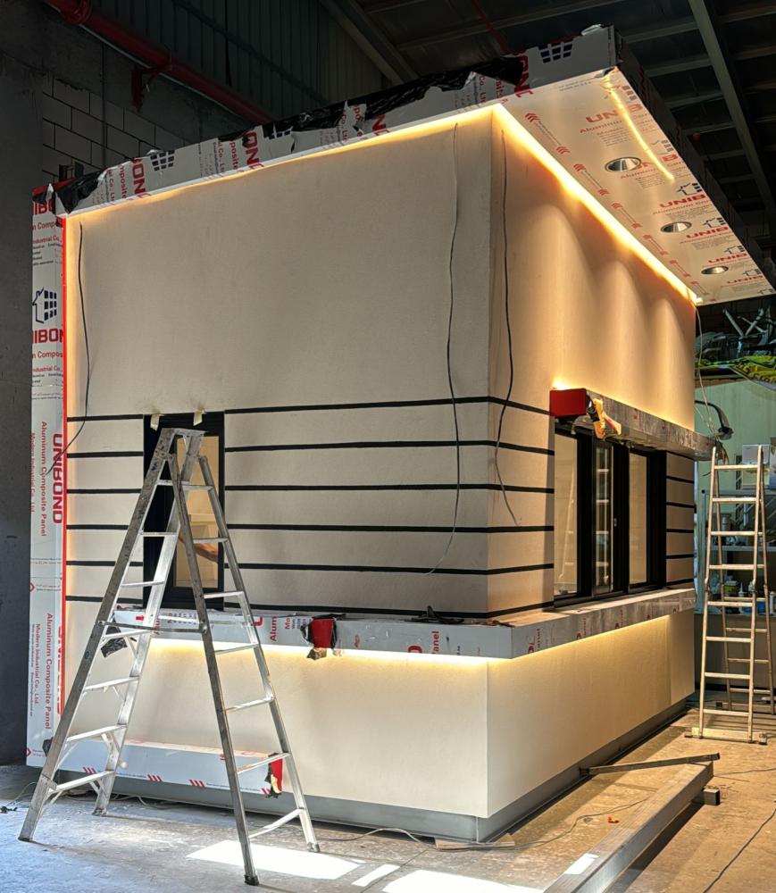 مشروع كشك درايف ثرو قابل للنقل