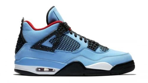 TRAVIS SCOTT X JORDAN 4 HOUSTON OILERS