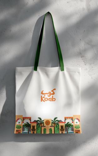 Koub design tote bag