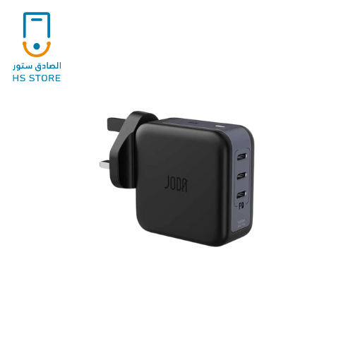 شاحن جداري JODA بقوة 100 واط بثلاث منافذ تايب سي -...