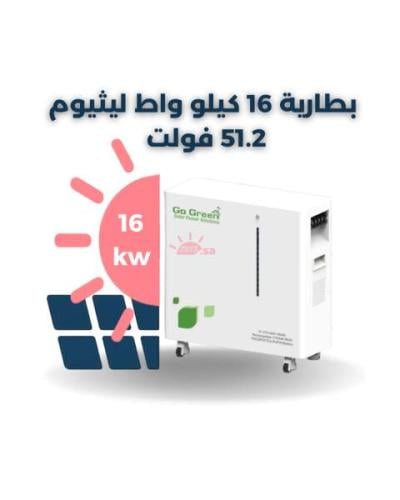 بطارية ليثيوم Go Green فولت 51.2 (بقدرة 16 كيلو)