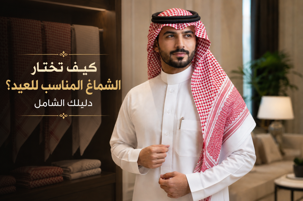 كيف تختار الشماغ المناسب للعيد؟