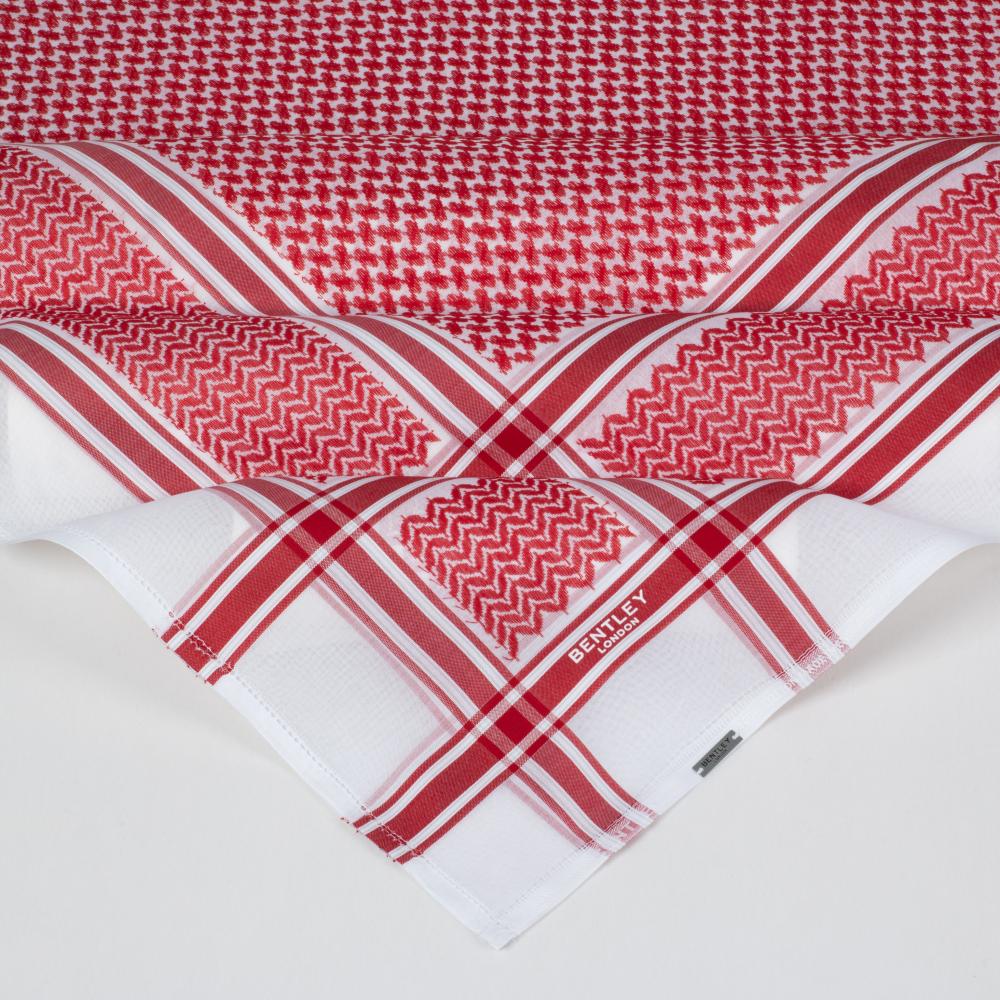 شماغ بنتلي BENTLEY أحمر المميز 2025