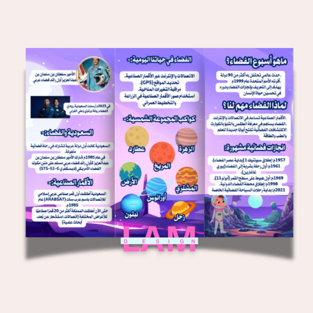 مطوية أسبوع الفضاء (ولد)