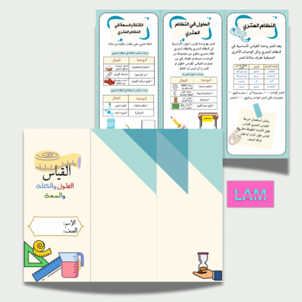 جميع مطويات الترم الثاني سادس رياضيات