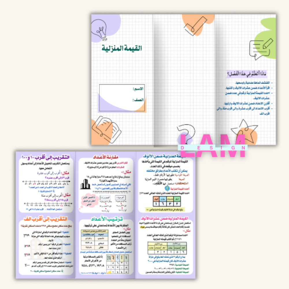 مطوية القيمة المنزلية