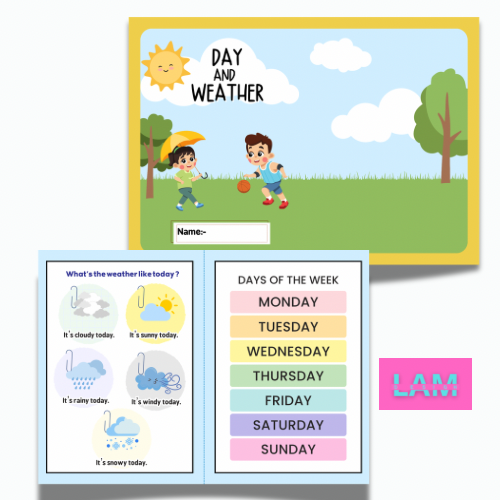Days and weather مطوية