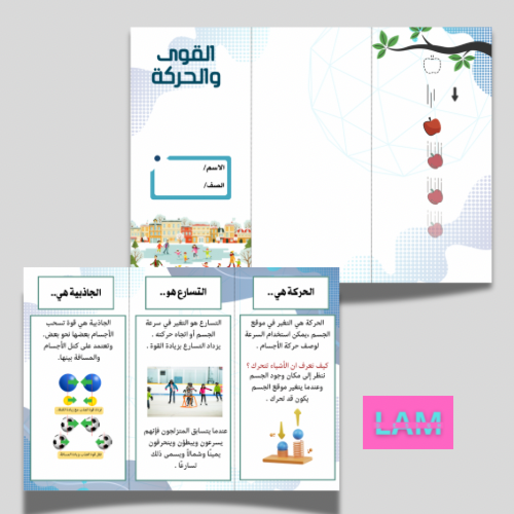 مطوية القوى والحركة