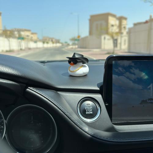 1# بطة زينة طبلون سيارة