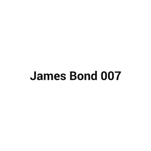 James Bond 007
