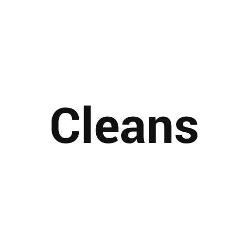 Cleans