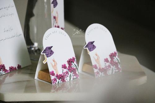 علبه توزيعات شوكلاته تخرج