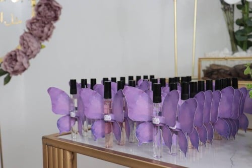 كرت توزيعات فراشة