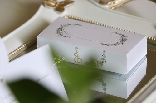 ميني منديل بني و اخضر