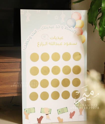 لوحة المفاجأت اكشط