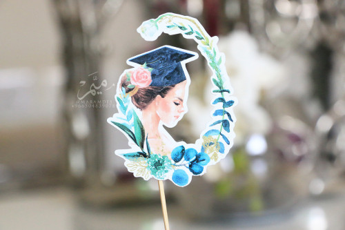 تغريسة ثيم  تخرج ورق اخضر