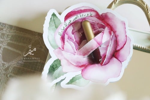 كرت توزيعات وردة العيد