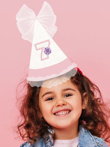 قبعة فتاة الميلاد سبا داي