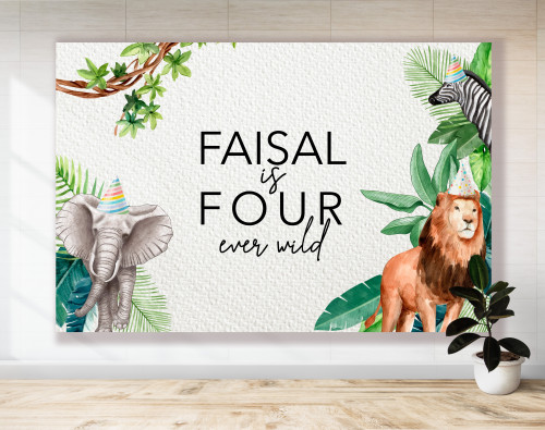 خلفية حيوانات الغابة