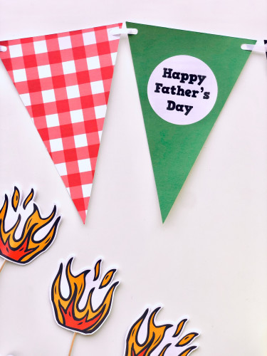 مثلثات الزينة - عيد الاب